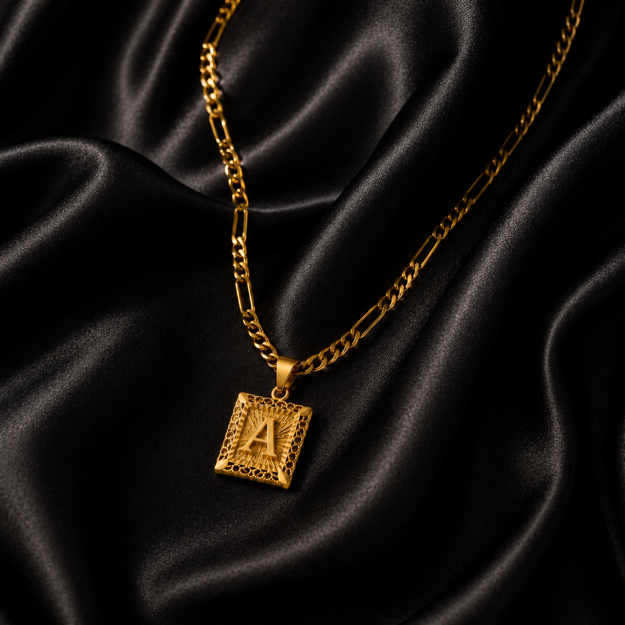 14K Gold Initial Chain