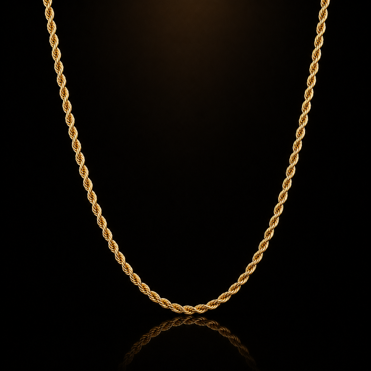 14K Gold Rope Chain