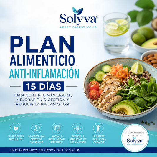 Plan Alimenticio Anti-Inflamación de 15 Días