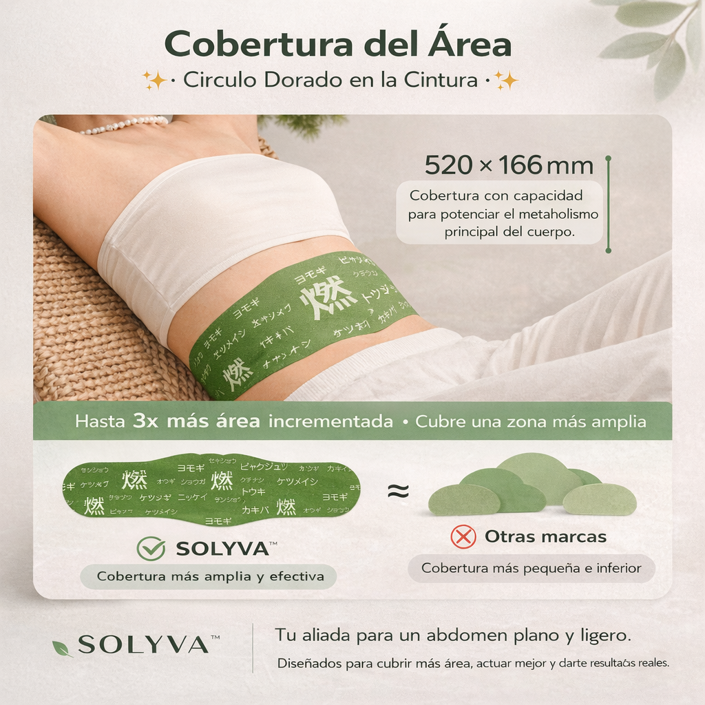 Solyva™ Parche Abdomen Ligero
