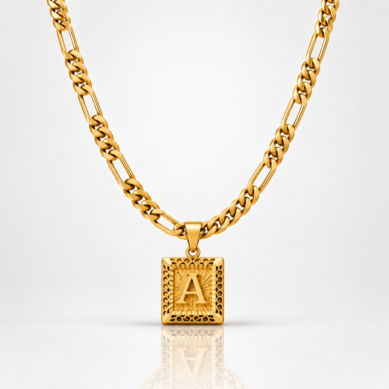 14K Gold Initial Chain
