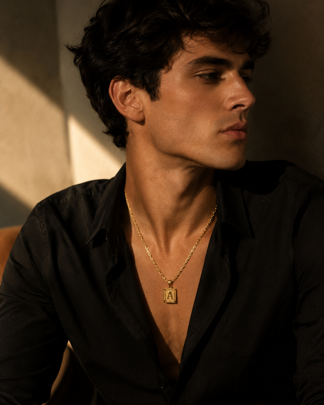 14K Gold Initial Chain