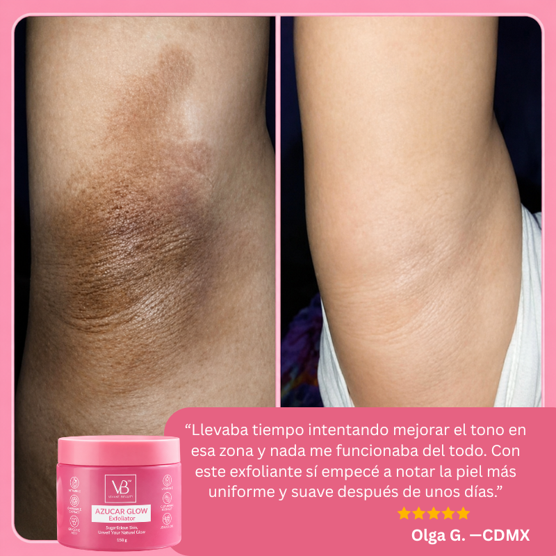 Solyva™ Azúcar Glow Exfoliante Iluminador